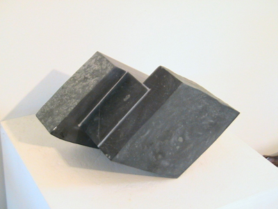 Raute, 2008, Basalt,  17 x 27 x 16 cm