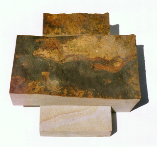 Das Eckenlose Quadrat, 2005,  13,5 x 37 x 37 cm