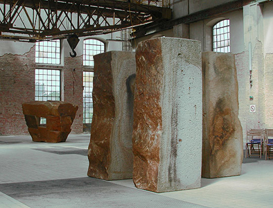 Säulen, 1998,   2,65 x 2,65 x 2,65 m,